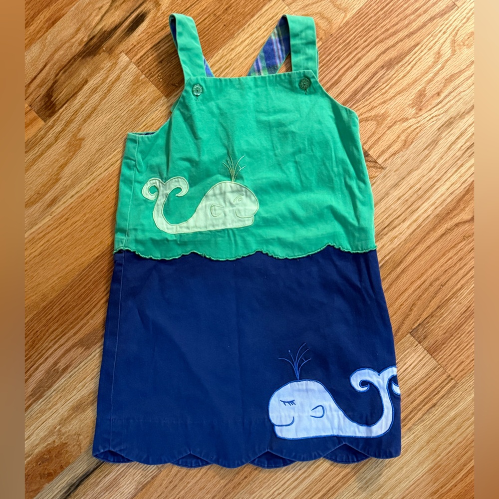 Lilly Pulitzer color block whale dress 4